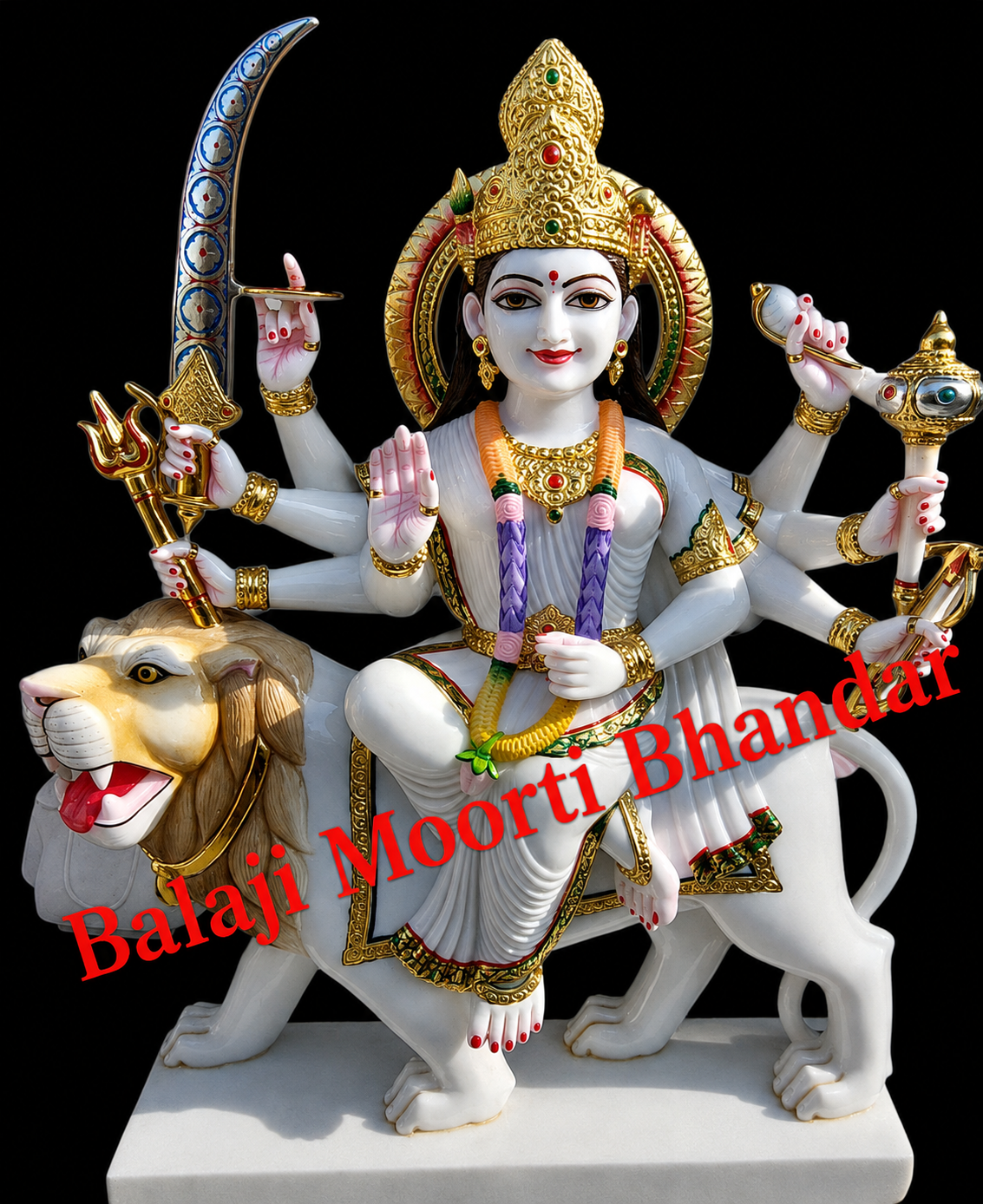 Marble Durga Mata