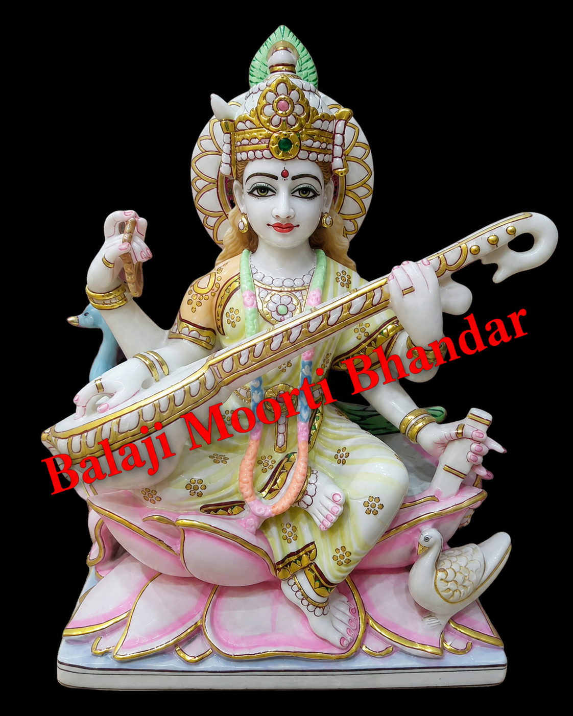 Marble Saraswati Mata