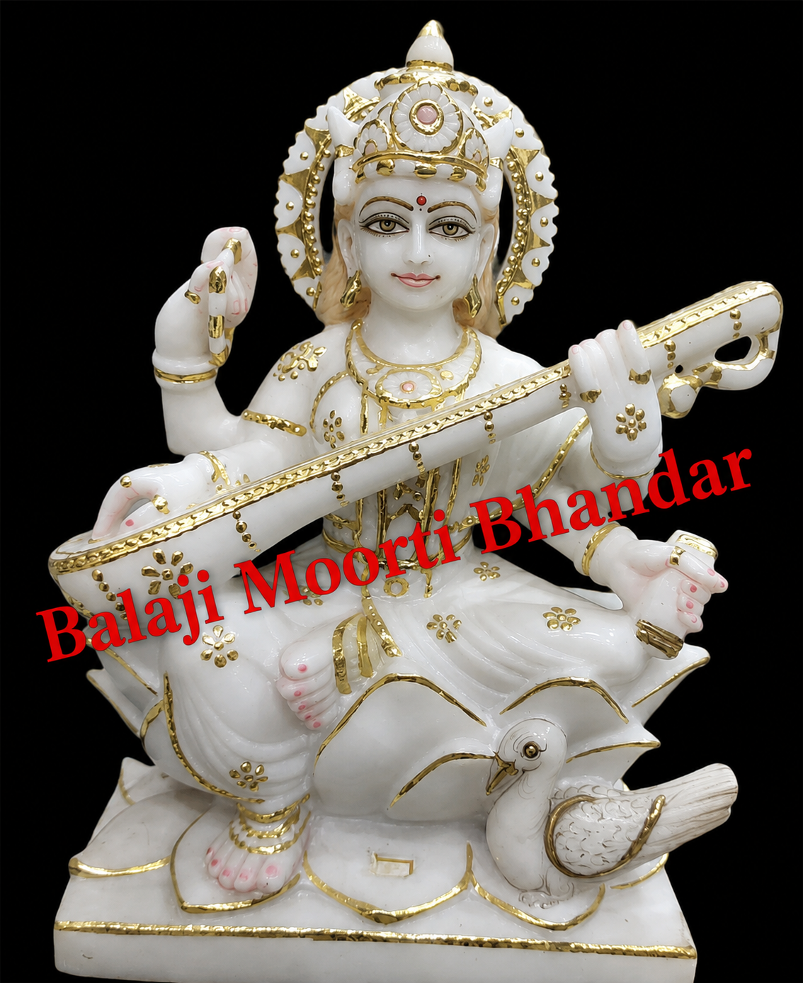 Marble Saraswati Mata
